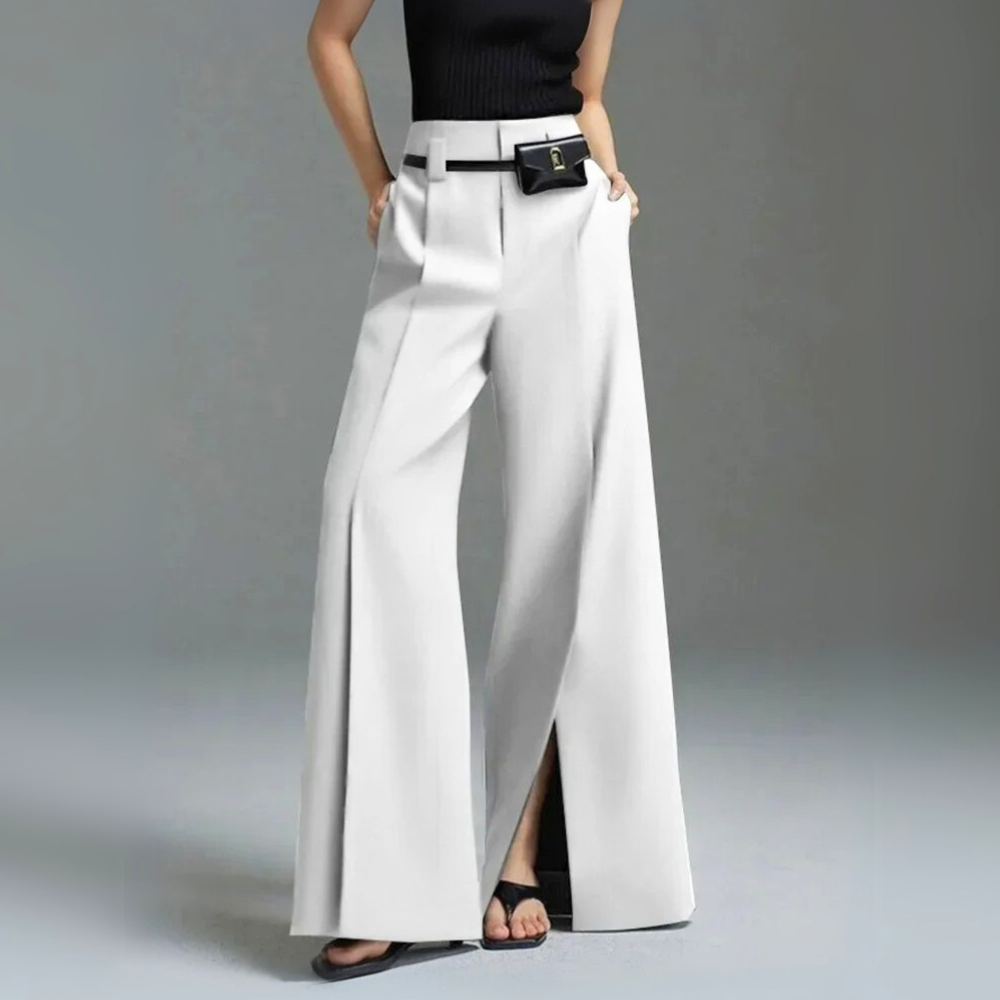 Aurelle Wide-Leg Pants