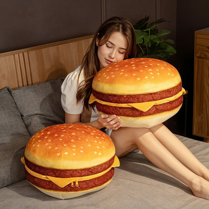 "Big Bite" Burger Pillow